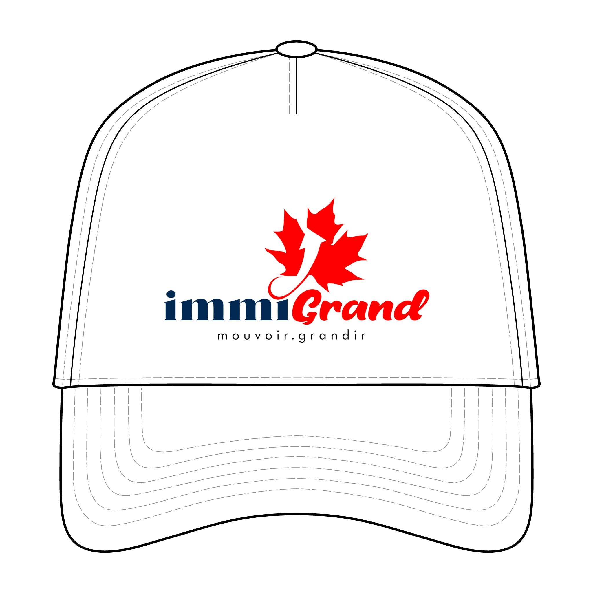 Casquette Twill Five-Panel immiGrand