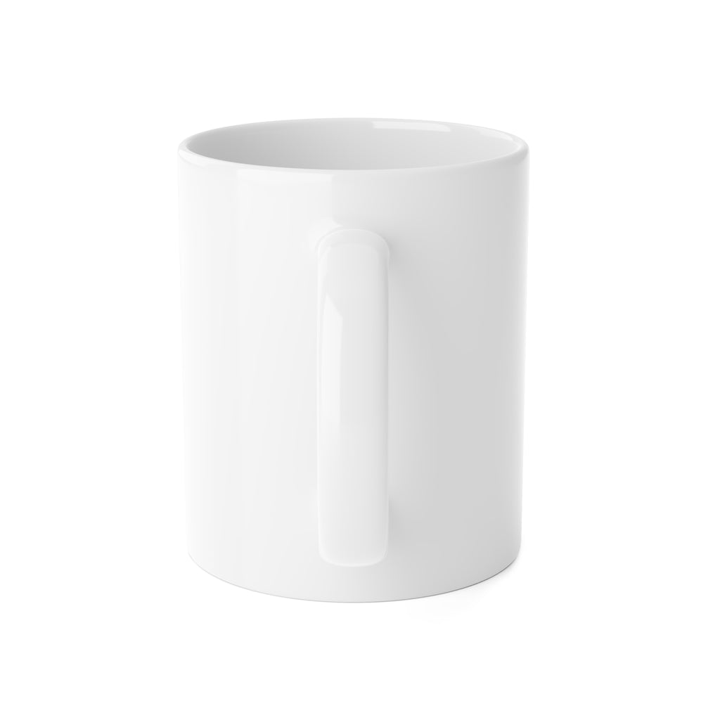 Tasse en céramique immiGrand — Logo érable « immigrand : mouvoir, grandir »