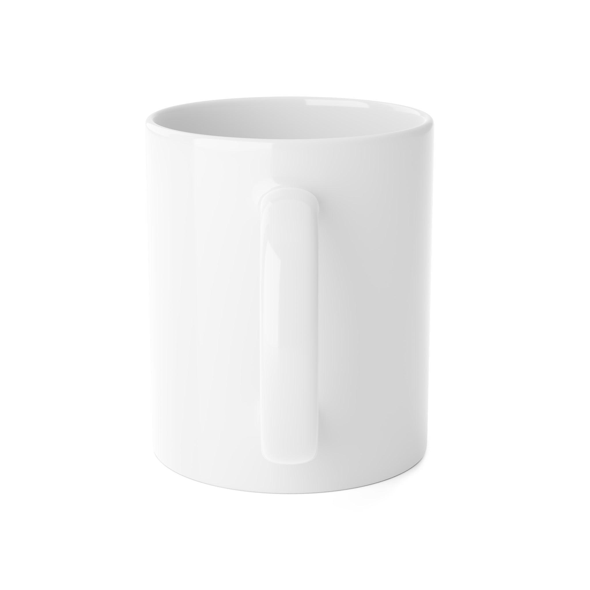 Tasse en céramique immiGrand — Logo érable « immigrand : mouvoir, grandir »
