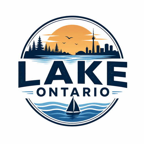 Autocollant Lake Ontario